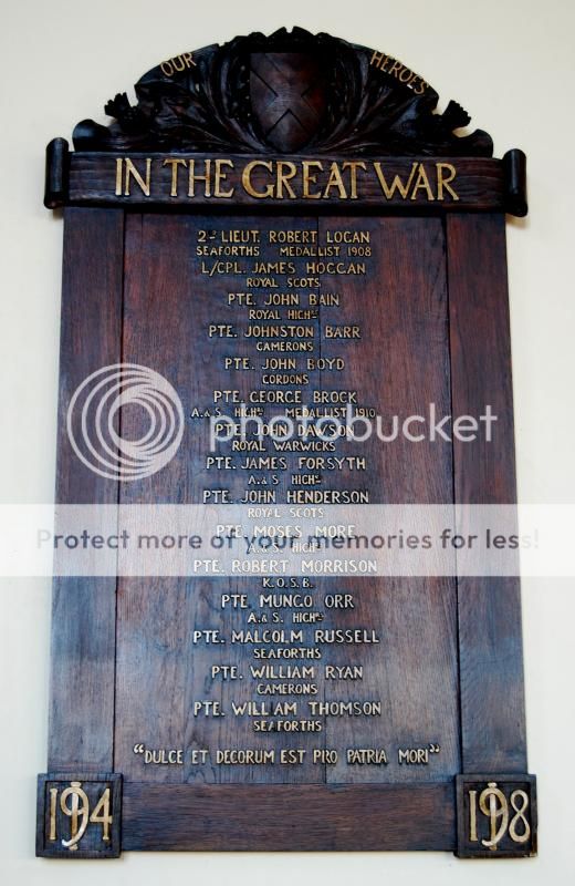 The Scottish Military Research Group Commemorations Project View